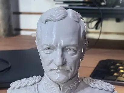 Casting of General pershing