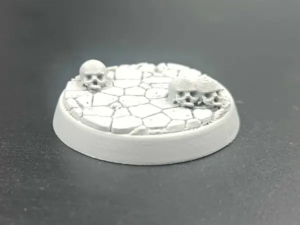 DnD Miniature Model Bases 32 mm RPG - Skull Base