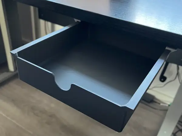 Desk Drawer with stop 
