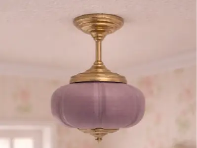 Vintage Mini Ceiling Chandelier