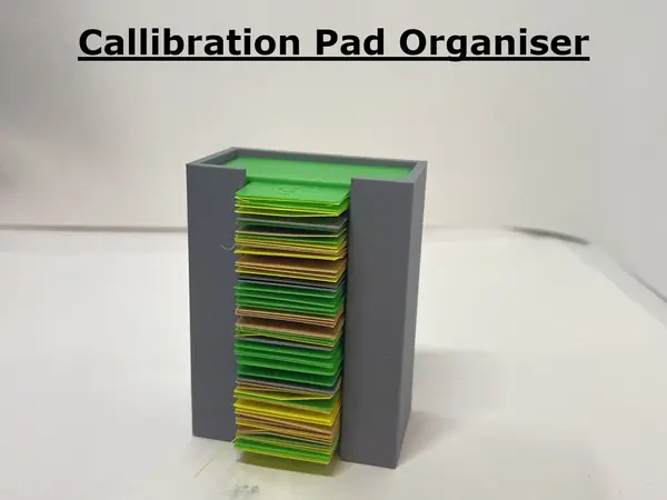 Callibration Pad Organiser