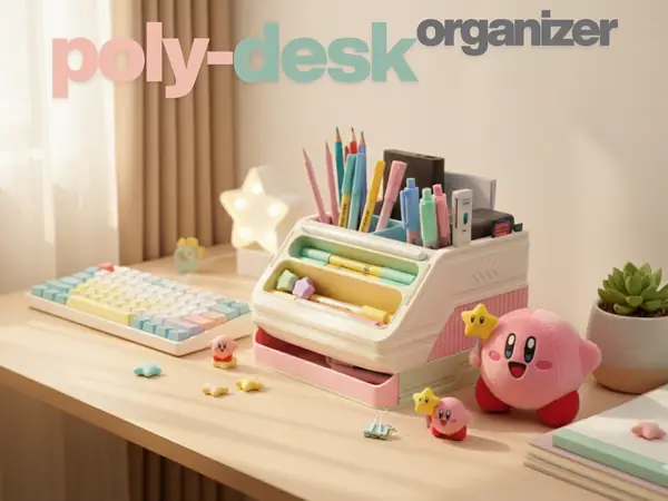Poly-Desk Organizer