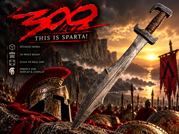 THIS IS SPARTA! – Leonidas’ Schwert aus 300
