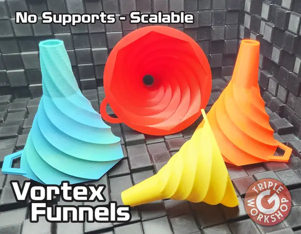 Vortex Funnels - No Supports