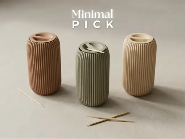 Minimalist Toothpick Dispenser