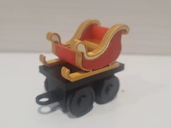 Vagón trineo Papa Noel