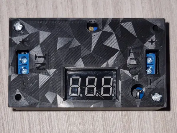 LM2596 DC-DC Step Down with Display – Custom Case