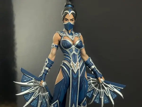 Kitana — Fan-Made Printable Miniature with Base