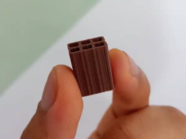 Tijolo de construção 6 furos -  construction brick