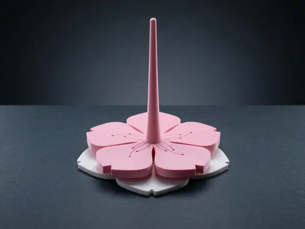 Sakura Yarn Spool Holder (Snap-Fit Glue-Free) V2