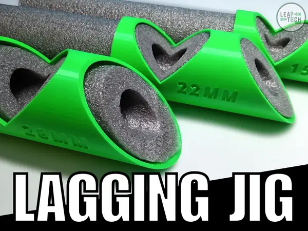 Pipe Lagging Insulation Template Jig 15 22 28mm