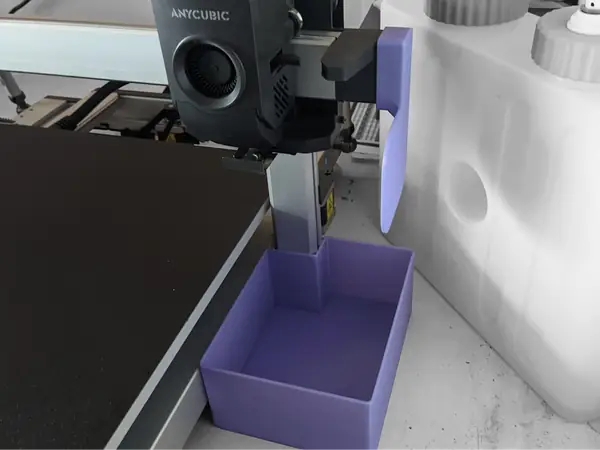 Anycubic Kobra 3 Max Poop Deflector & Poop Bucket