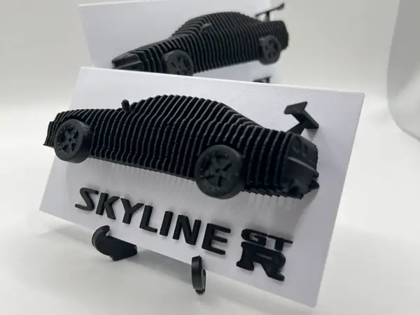 Scultura stratificata SKYLINE R34