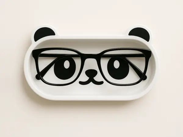 Panda Glasses Tray – Cute Eyewear Holder
