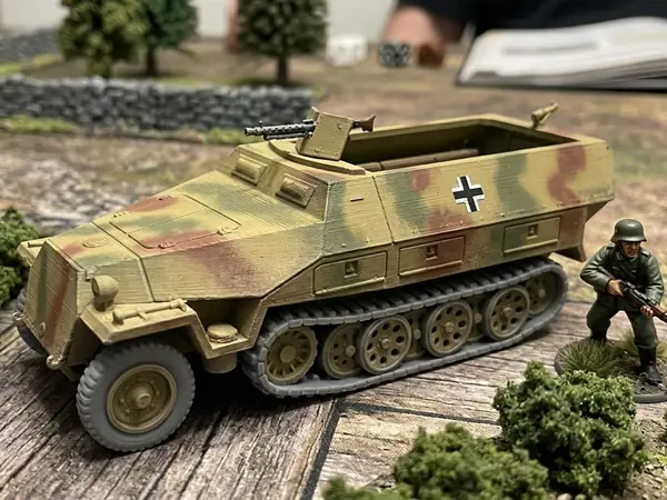 WW2 Tabletop Wargame - German Hanomag Tank