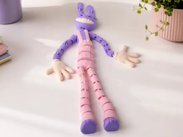 The Amazing Digital Circus Jax TADC Flexi Toy