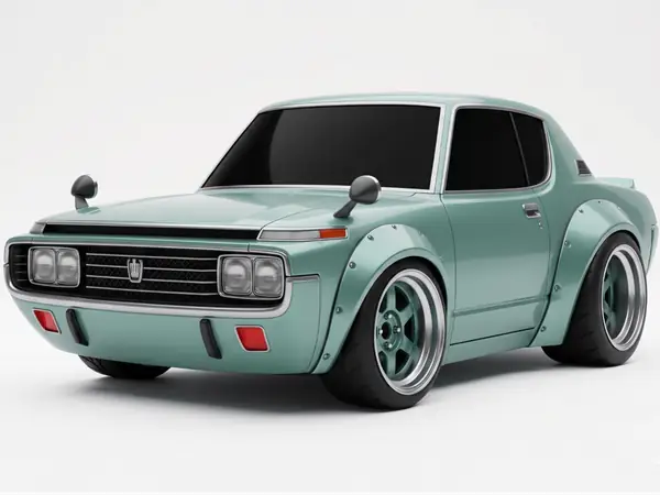 Toyota Crown 1972 Chibi Widebody Edition