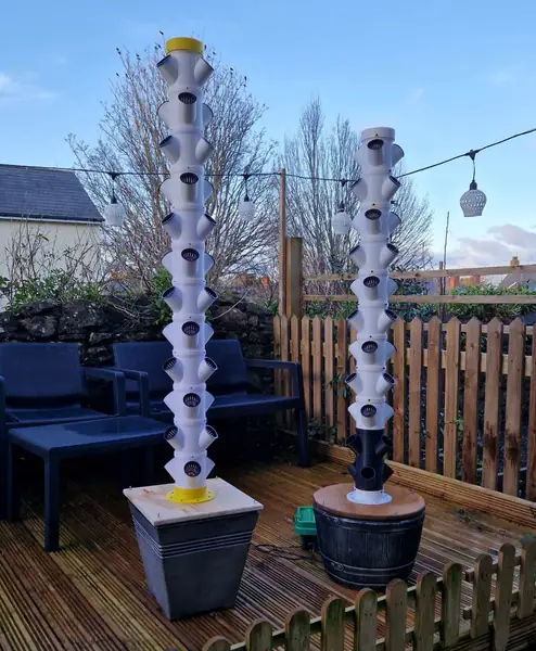 Modular Hydroponics Tower V1