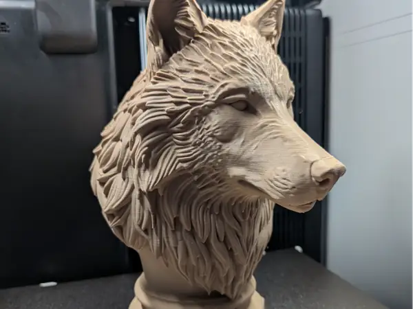 Wolfskopf Büste