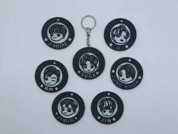 BTS set portachiavi tinytan