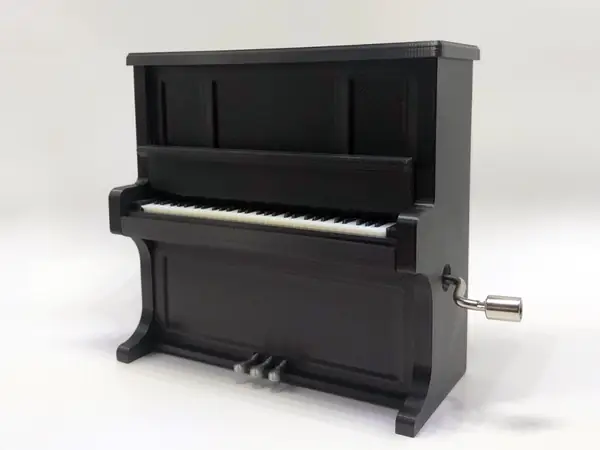 Piano Music Box Hand Winding Kit-K015