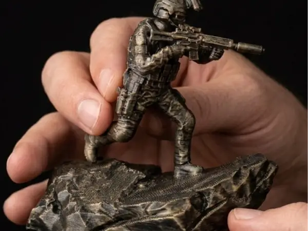 running soldier