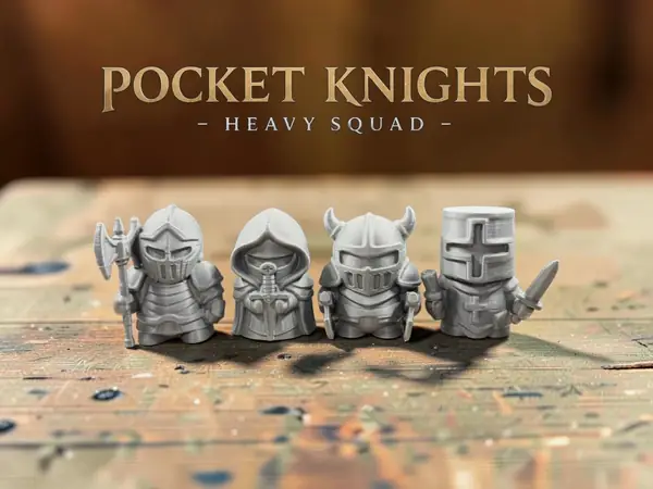 Pocket Knights - Heavy Squad