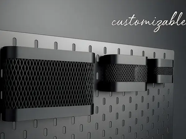 Customizable IKEA Skadis Storage