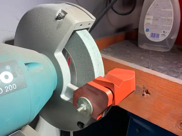 Drill Bit Sharpener for Bench Grinder – 3D Printed