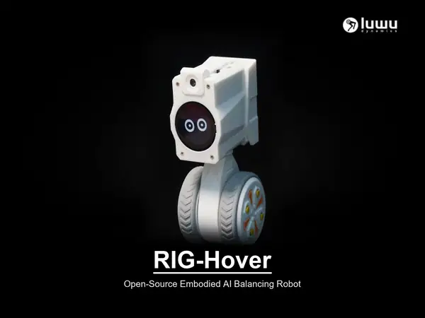 RIG-Hover Open Source Balancing Robot Companion  