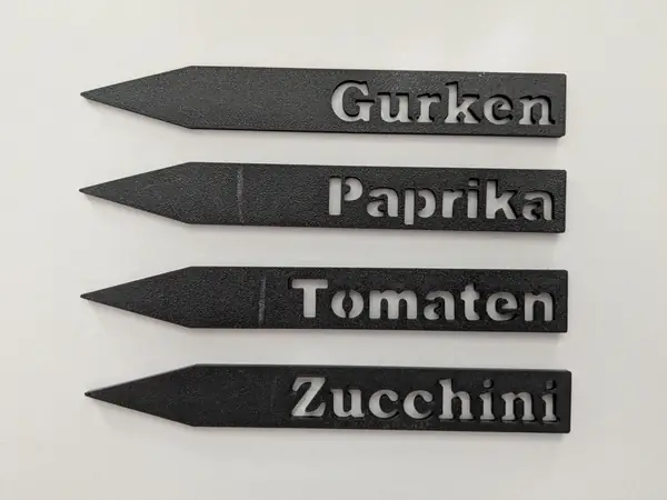 Pflanzschilder Gemüse und Kräuter