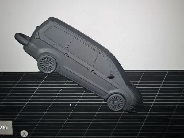 keychain 3d Ford Galaxy