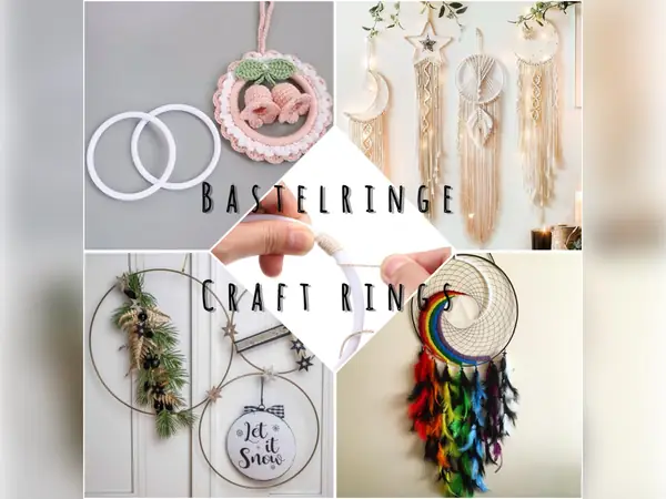 Bastelringe / craft rings / Häkelringe