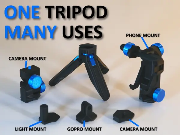 Modular Quick-Release Tripod