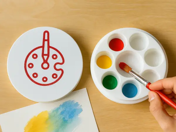 Paint Palette – Twist Lid, Leak-Proof, Keep Wet
