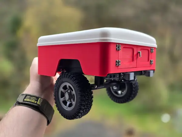 NBC.9 - 1:10 Scale trailer for crawlers (FJ40)