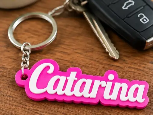 Porta-Chaves Personalizado Nome Catarina Chaveiro