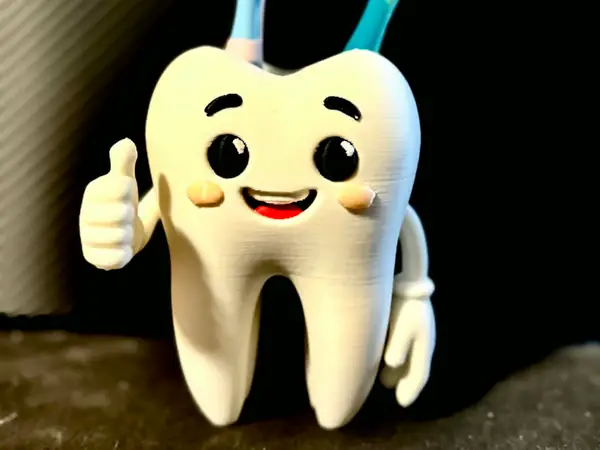 Toothbrush Buddy – Cute Tooth & Brush Holder