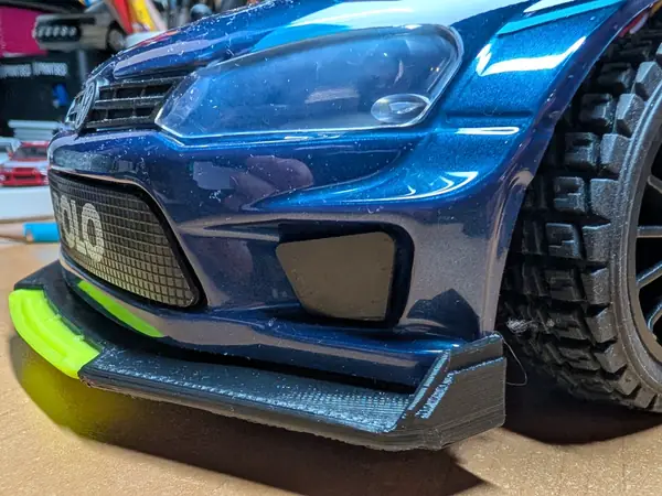 MJX RC 14304 VW Polo Rally Car Front Lip 1/14