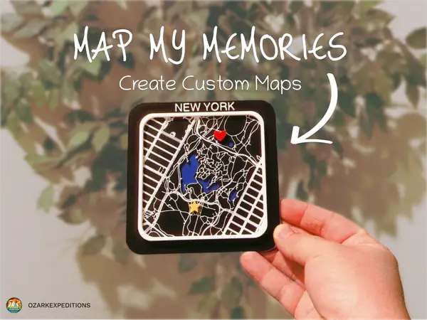 Map My Memories - Create Custom Maps