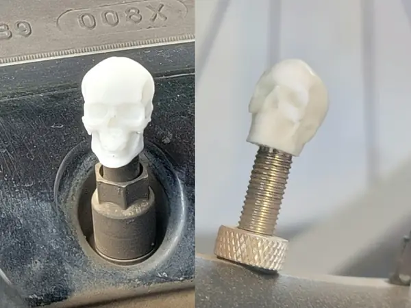 Skull Valve Caps! Cars Trucks and Bikes