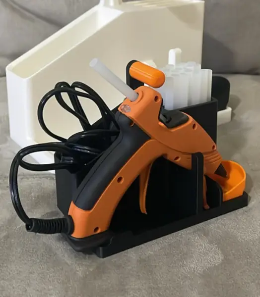 Mini Hot Glue Gun Stand / Caddy