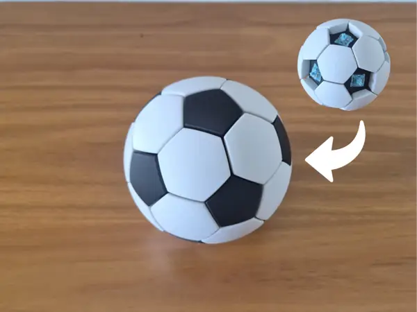Soccer Ball/Football Fidget Clicker