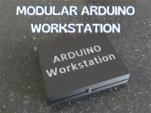 Modular Arduino UNO Breadboard Holder/ Workstation