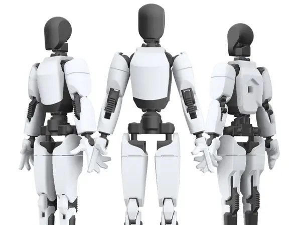 关节可动特斯拉机器人擎天柱无需支撑 Tesla Robot Optimus dummy 13