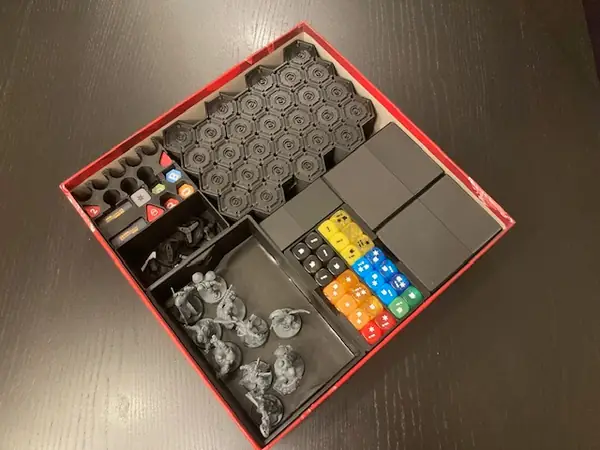 Hexadome Legends Box Inlay