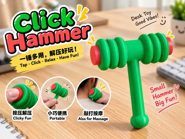 小锤锤 · 可敲可按可按摩
