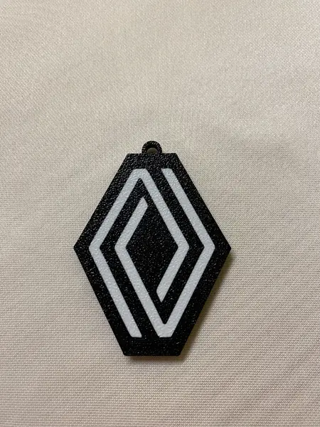 RENAULT double-sided keychain