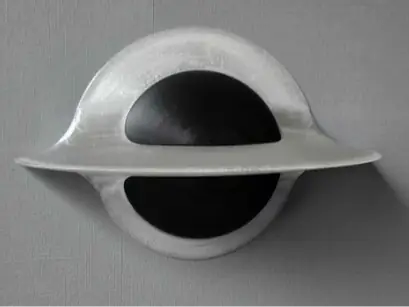 Intestellar Gargantua black hole 3D wall lamp