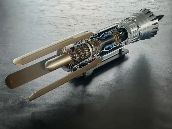 Anakin Skywalker PodRacer Engine - Section Cutout